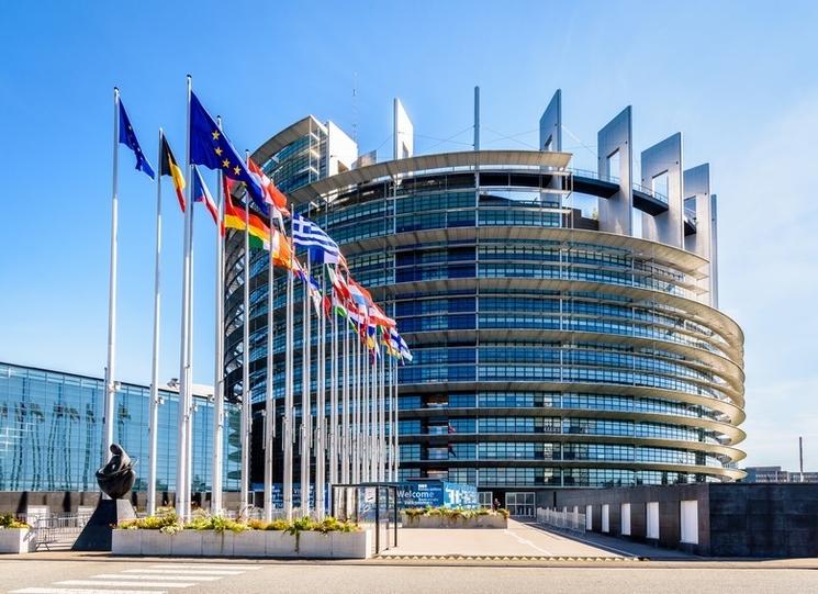 Le Parlement européen siege a Strasbourg.