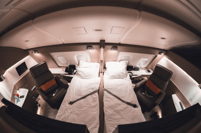 Singapore Airlines A380 suite 