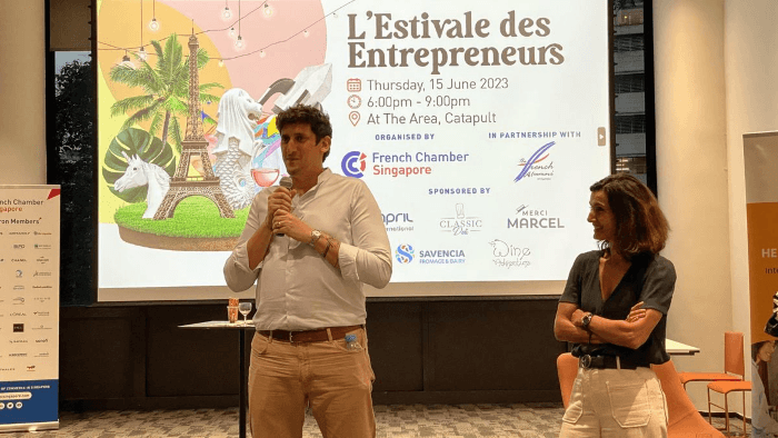 Estivale des entrepreneurs Singapour 15 juin 2023 Guillaume Chabrières Chab Group