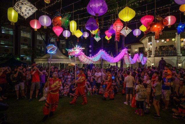 Le Sun Yat Sen Nanyang Memorial Hall est le théatre de nombreux évènements pendant le Mid Autumn Festival.