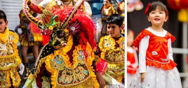 Vestments costumes nouvel an chinois