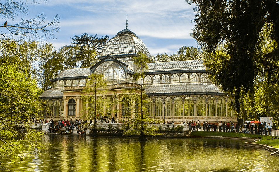 Palais de verre Retiro Madrid