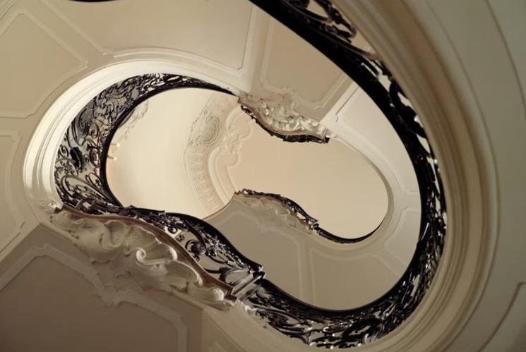 escaliers palazzo donizetti