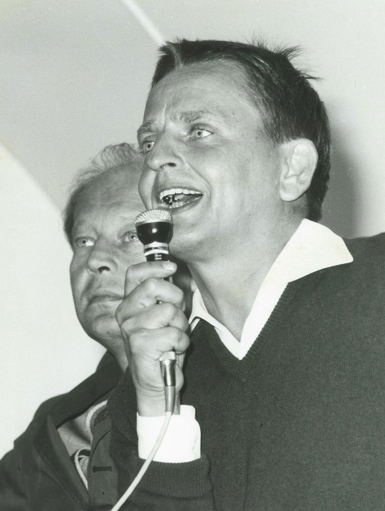 Olof Palme Almedalen Visby Gotland