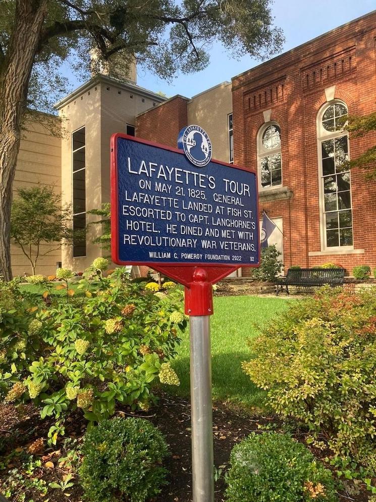 Un panneau installé à Maysville dans le Kentucky.