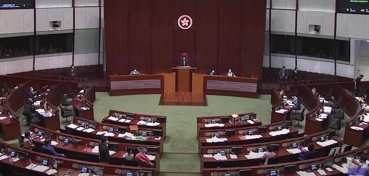 parlement de Hong Kong en cours de changement avec la réforme électorale