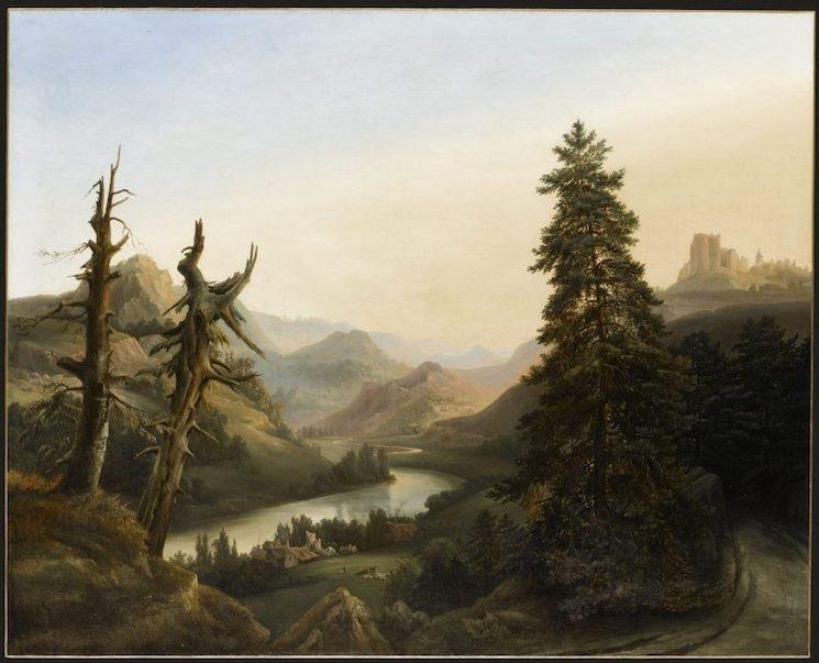 Catherine Empis, Vue prise au Mont-Doré (Auvergne)