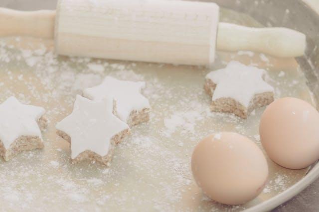 Des biscuits en forme d'étoile