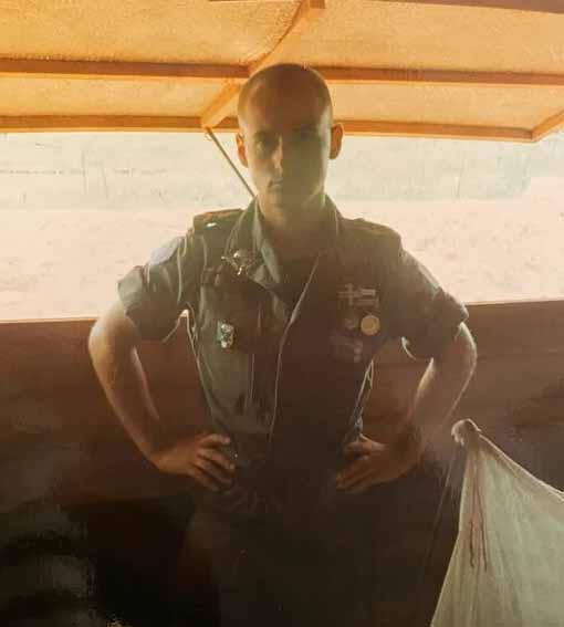 Pierre Jartoux au marché de Kampot, 1993