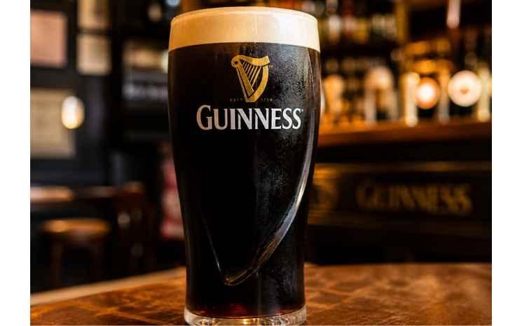 une pinte de guinness