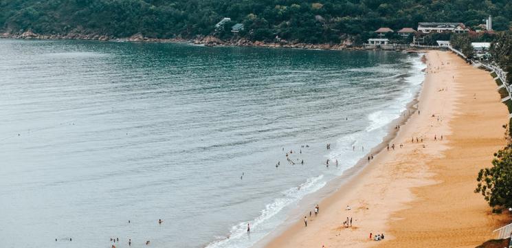 Plage à Quy Nhon au Vietnam