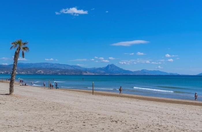 plage de san juan à Alicante