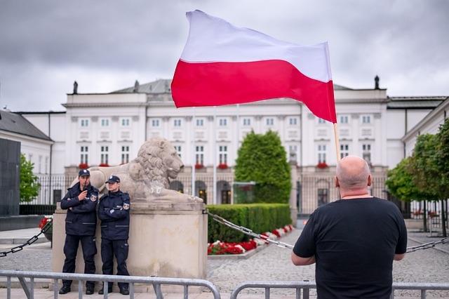 Le palais présidentiel ou palais Koniecpolski à Varsovie 