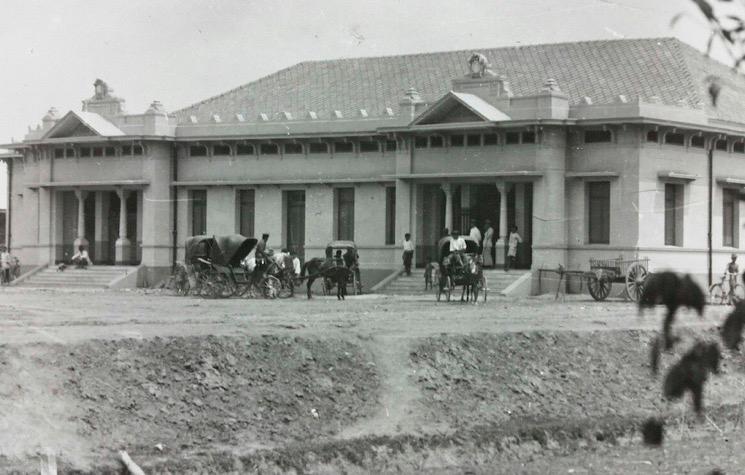 première gare de Chiang Mai 1922