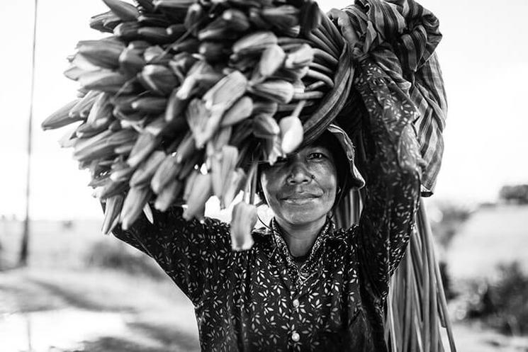 Femme cambodgienne