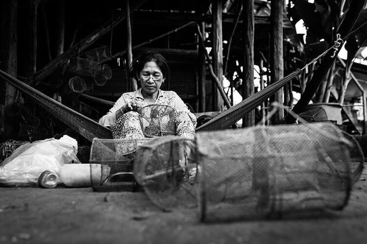 Femme cambodgienne