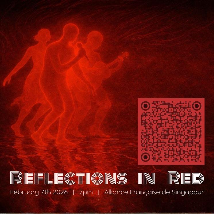 reflections in red singapour