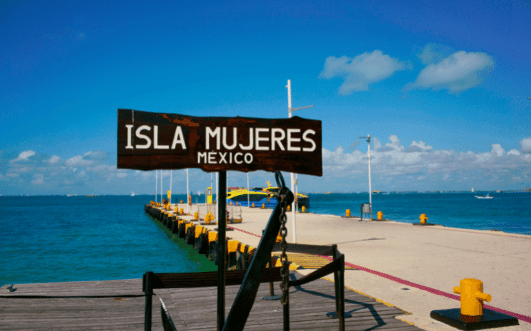 Isla Mujeres au Mexique