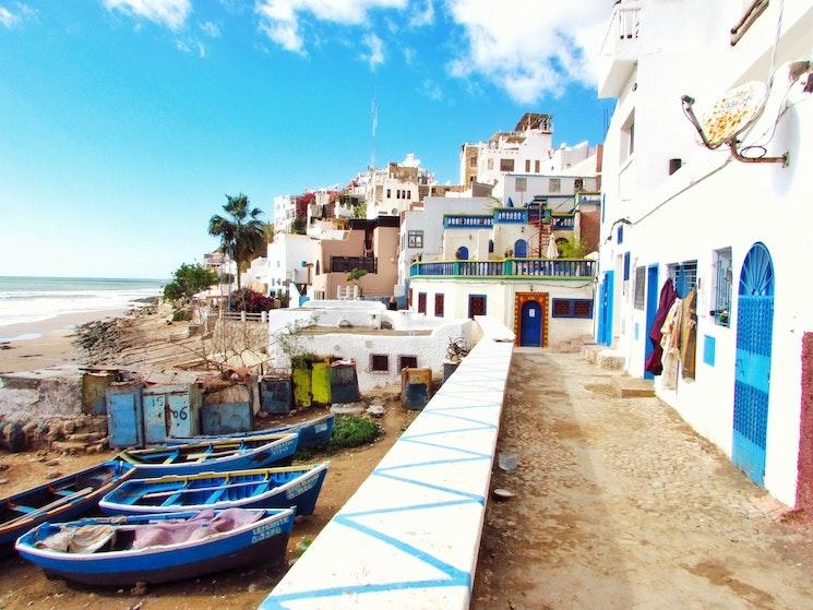 Taghazhout au Maroc