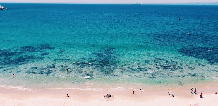 Une plage de Tanger