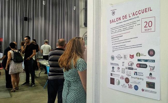 salon accueil barcelone