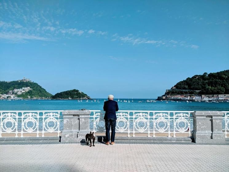 vue de saint sebastien en espagne