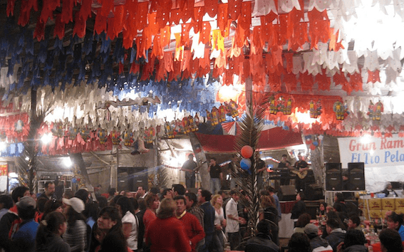 Une fonda à Calera de Tango, une commune dans Santiago