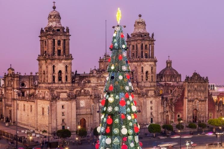 Le sapin de Noël de Mexico