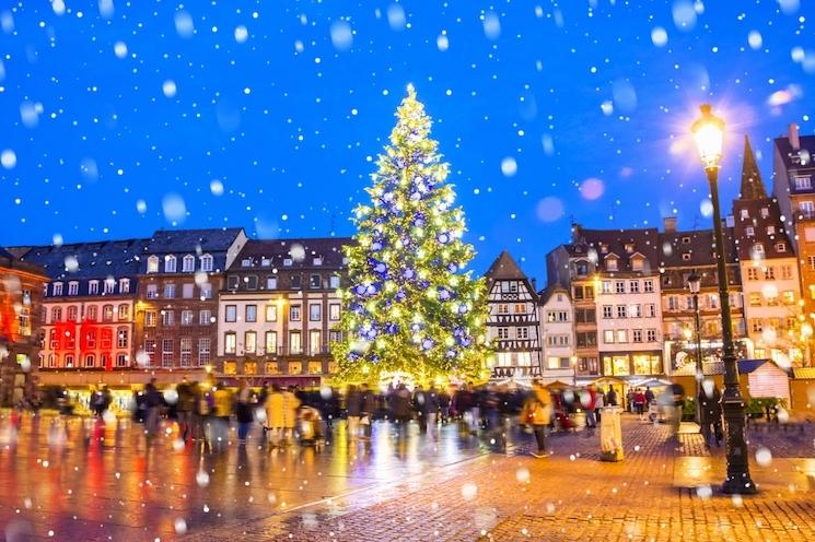 Le sapin de Noël à Strasbourg