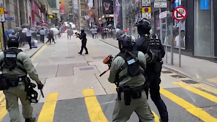 manifestation hong kong loi securité police