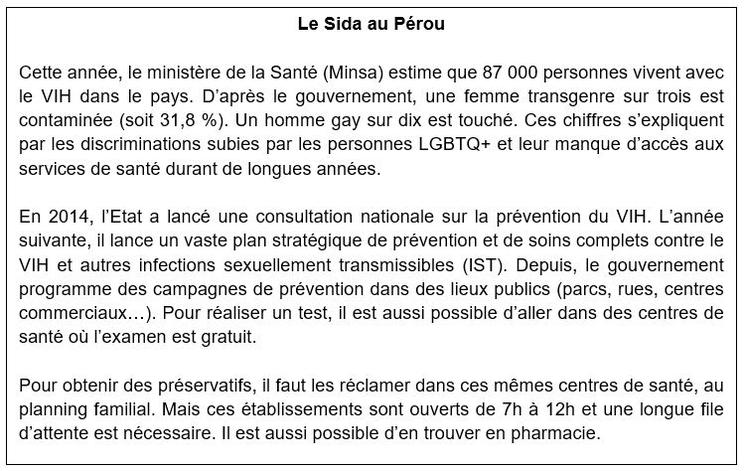 Vivre en tant que LGBTQ+ à Lima