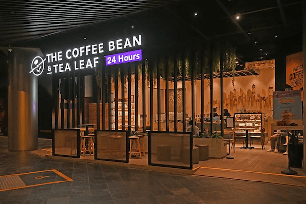 Coffee Bean à Raffles City, ouvert 24/24 7/7 (© Flickr)