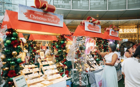 Marché de Noël au Capitol (© Capitol Singapore)
