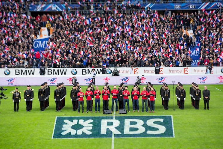 L'ouverture du Tournoi des Six Nations avant le match France - Pays de Galles