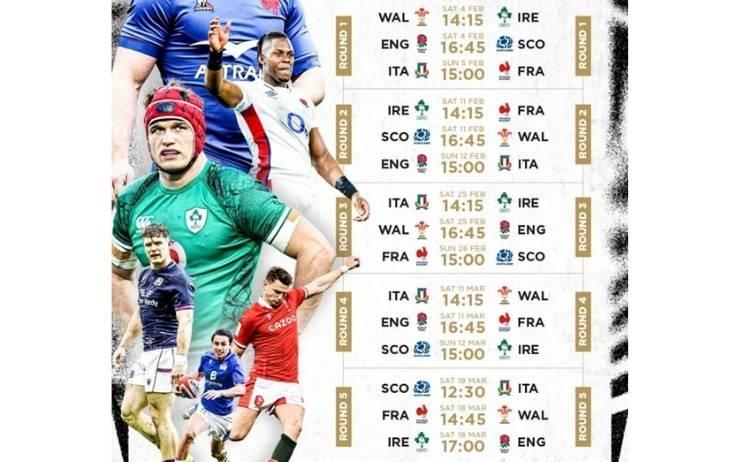 calendrier du tournoi des 6 nations 2023