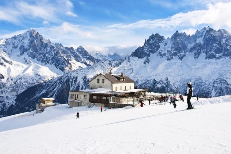 La station de ski de Chamonix-Mont-Blanc