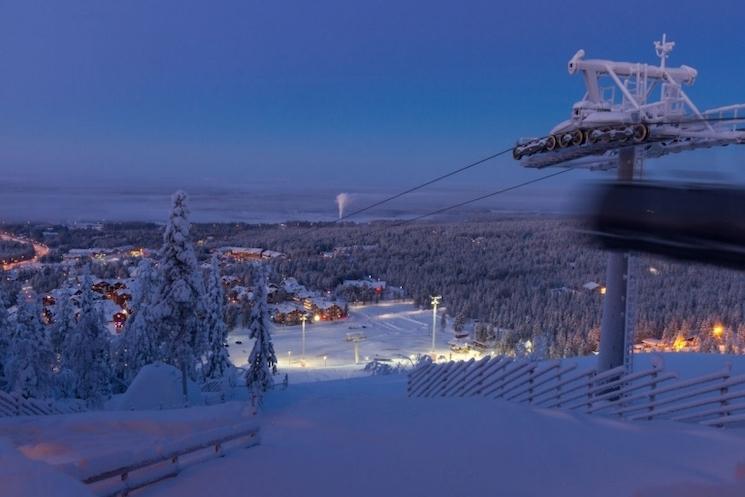 La station de ski de Levi