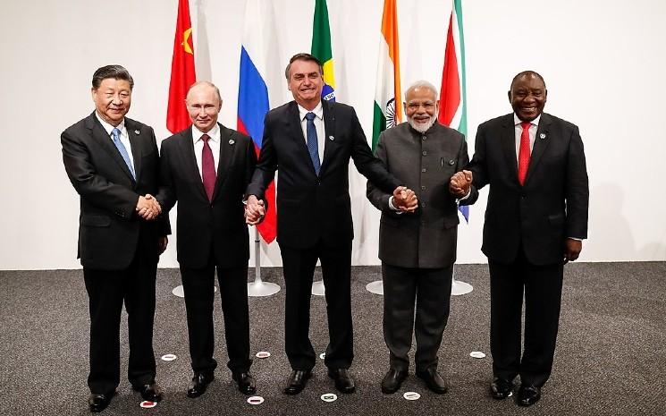 Les dirigeants des pays des BRICS