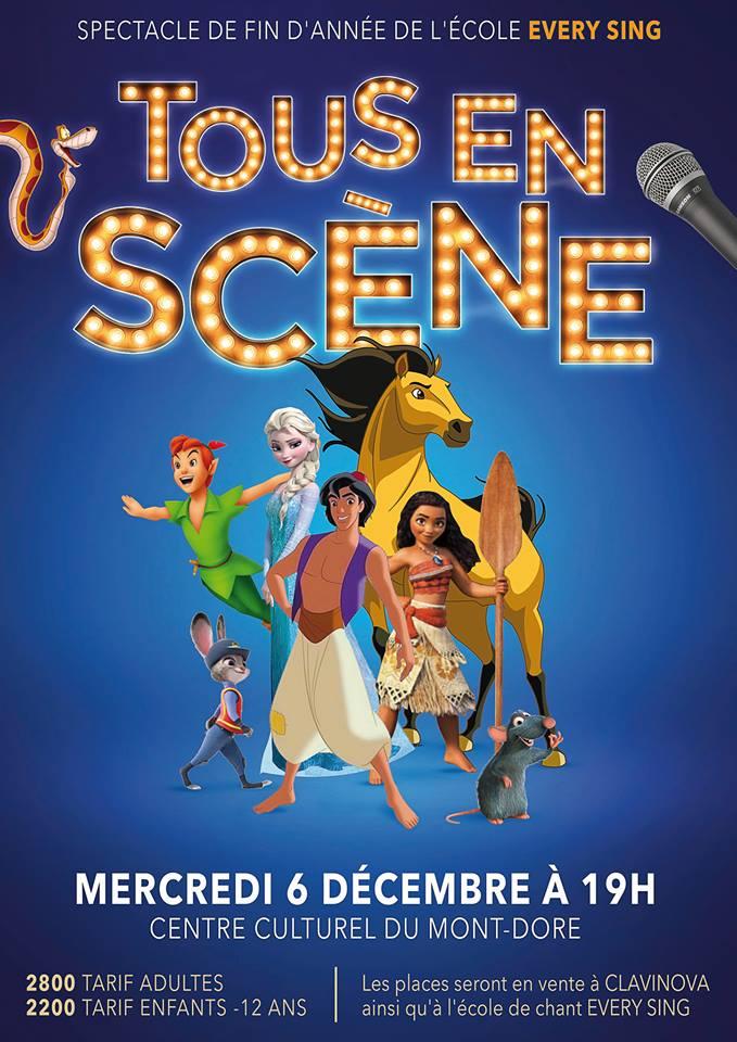 Spectacle de l'école de chant Every Sind