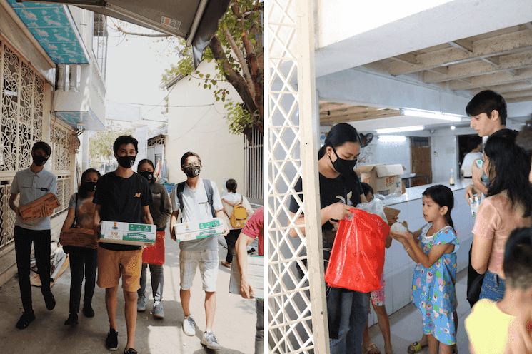 l'équipe de lycéens de la start-up miden au service de l'écologie et des orphelins de saigon