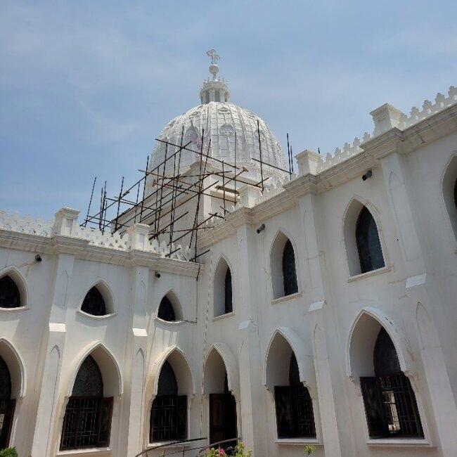 Eglise Sainte Thérèse Nungambakkam. Photo : Fabienne