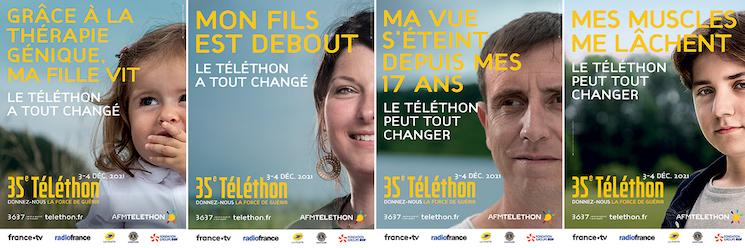 Les affiches du Téléthon 2021