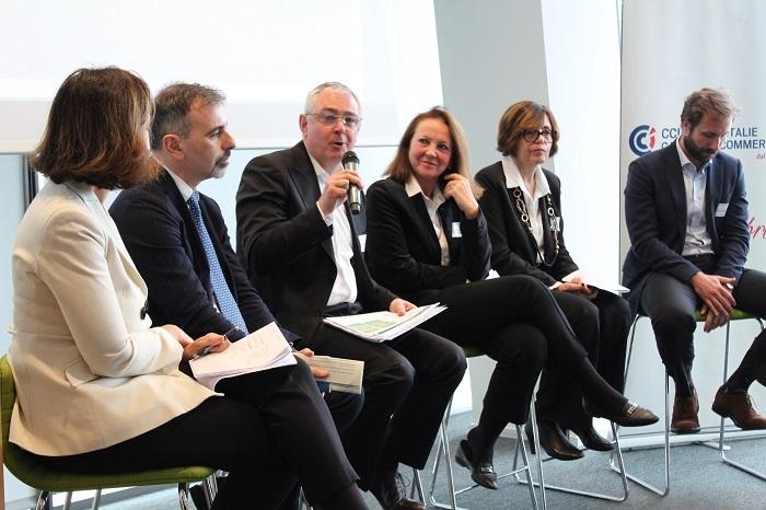 table ronde dirigeants français et italiens