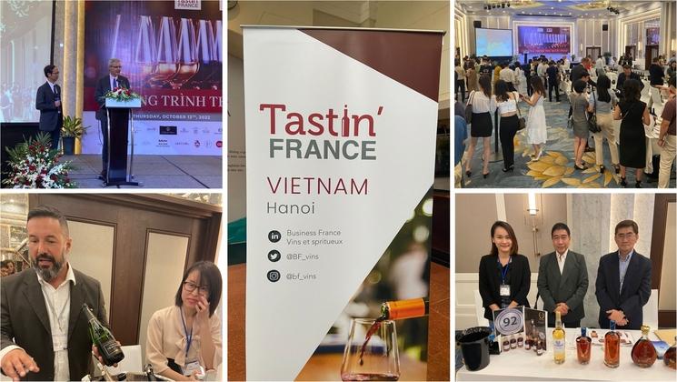 l'évènement tastin france au Vietnam 