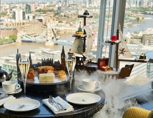 Où prendre le thé à Londres ? Aqua Shard 