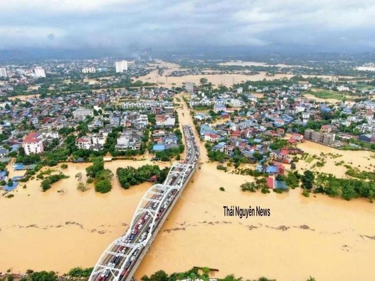 thai nguyen inondation