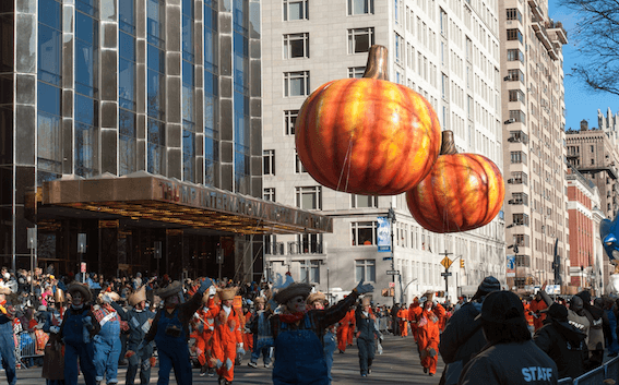 La parade de Thanksgiving à NYC