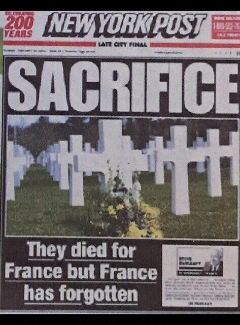 the French forgot