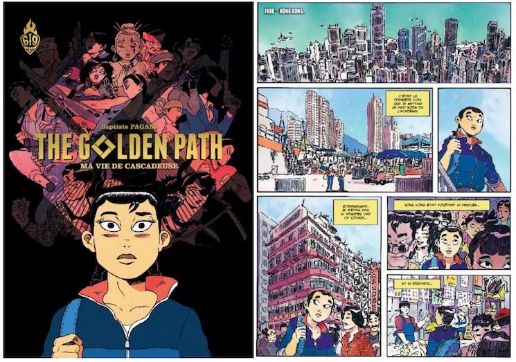 librairie parentheses the golden path ma vie de cascadeuse bande dessinee