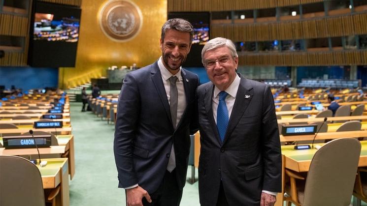 tony estanguet appel trêve olympique à l'ONU